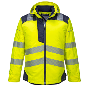 CHAQUETA PORTWEST T400 AMARILLO/MARINO ALTA VISIBILIDAD