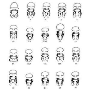 CLAMP CON ALA N 7 IVORY