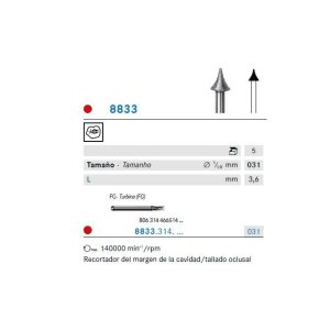 8833.314.031 FRESA DIAMANTE FG CX5 KOMET