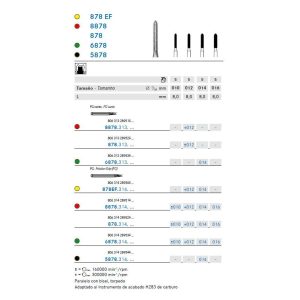 6878.314.012 FRESA DIAMANTE FG CX5 KOMET