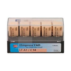 EMPRESS CAD CEREC C14 LT BL1 CX5 IVOCLAR
