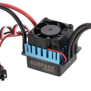 ESC 60A BRUSHLESS PARA CARROS INCLUYE DISIPADOR Y VENTILADOR