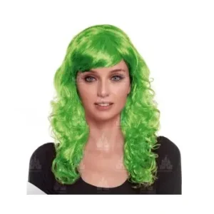 Peluca Ondas Verde