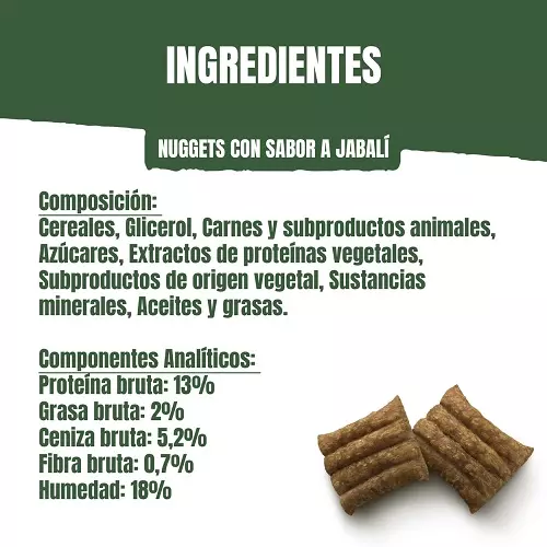 Adventuros Nuggets Jabali 300g - Imagen 4