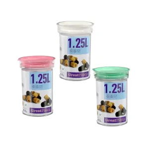 Bote Redondo PS con Junta 1.25L