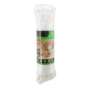 Cuerda Trenzada Blanco 6mm x 15m