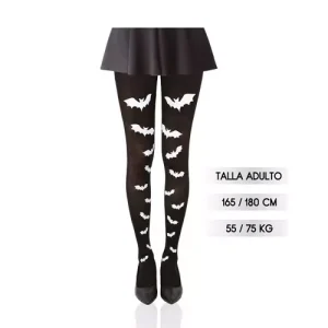 Panty Murciélagos Negro