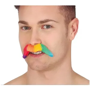Bigote Arcoiris 10cm