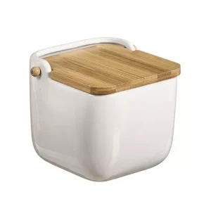 Salero Cerámica Blanco