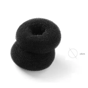 Goma Donnut En Negro 2pcs