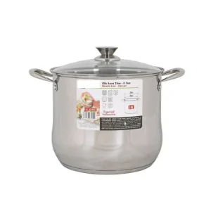 Cacerola Acero Inox 28cm