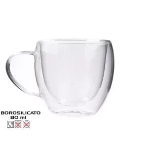 Taza Cristal Ebony 80 ML