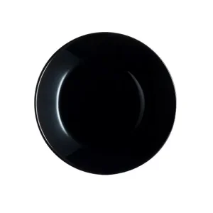 Plato Postre Zelie Negro 18cm
