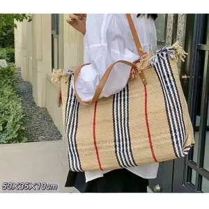 Bolso Hombro Grande Beige