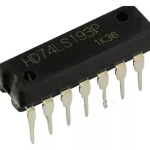 CI HD74LS193P DIP CONTADOR DÉCADAS 4-BITS BINARIO SINCRÓNICO ASCENDENTE/DESCENDENTE