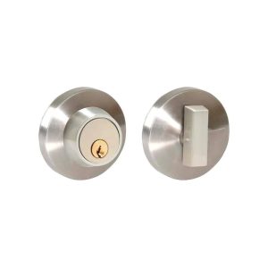 Cerrojo Alta función sencilla, níquel satinado, llave estándar, blíster Lock LAL4710