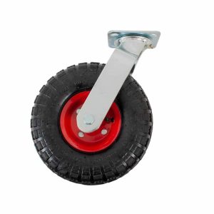 Rodaja Neumatica Giratoria Con Placa 260MM ZF5212