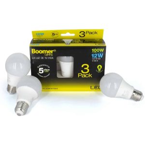 Foco Led12W Boomer Luz Dia A196500K 3 Pack