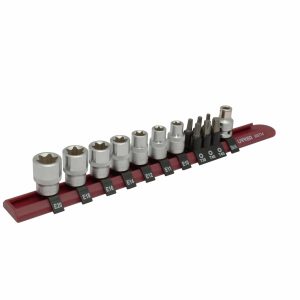 Juego De Dados Torx Hembra Cuadro 3/8″ 14Pzs Urrea 52ET14