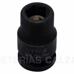 Dado De Impacto Urrea 7214Hm Con Iman Cuadro 3/8″ 6 Puntas Boca 7/16″
