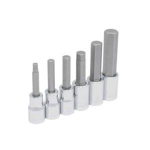 Juego De 6 Dados Punta Hexagonal Métricos 1/2″ Urrea 5441M6