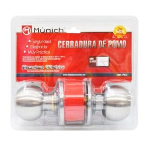 Cerradura Pomo Con Llaves Munich CPC-03