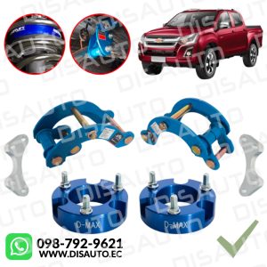 KIT DE ELEVACION (5,08 CM) CHEVROLET D-MAX 4X4 RT 2014-2022, CHEVROLET COLORADO 4X4