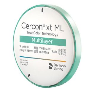 DISCO CERCON BASE XT 98 ML 25 BL2 DENTSPLY SIRONA